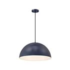 Access Lighting 23768-NVY Huck 1-Light Incandescent 60W Navy Pendant
