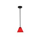 Access Lighting Martini 28004-1R-ORB-RED Oil Rubbed Bronze 100W Pendant