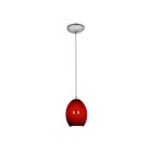 Access Lighting Brandy FireBird 28023-1C-BS-RUSKY Brushed Steel 100W Pendant