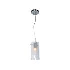 Access Lighting Proteus 50514-BS-FRC Brushed Steel 60W Pendant