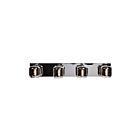 Access Lighting Dor 62347LEDDLP-MSS-SMAMB 4 Lights Mirrored Stainless Steel 18W LED Vanity