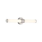 Access Lighting Retreat 62536LEDDCS-BS-OPL Brushed Steel 25W LED Vanity