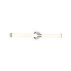 Access Lighting Retreat 62537LEDDCS-BS-OPL Brushed Steel 30W LED Vanity