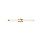Access Lighting Madison 62542LEDD-BG-OPL Brushed Gold 32W LED Vanity