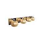 Access Lighting Galaxy 62560-MSS-STARRY 4 Lights Mirrored Stainless Steel 160W LED Vanity