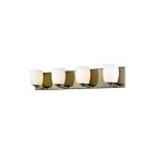 Access Lighting Serenity 62563-AB-OPL 4 Lights Antique Brass 160W Vanity
