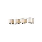 Access Lighting Serenity 62563-MSS-OPL 4 Lights Mirrored Stainless Steel 160W Vanity