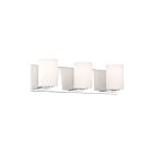 Access Lighting Oslo 62582LEDDLP-CH-OPL 3 Lights Chrome 27W LED Vanity