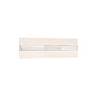 Access Lighting Netherton 62591LEDD-BS-ACR Brushed Steel 10W Bi-Directional LED Vanity
