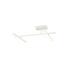 Access Lighting Duo 63078LEDD-MWH-ACR Matte White 29W Adjustable LED Semi-Flush