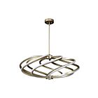 Access Lighting Vortex 63112LEDD-IGLD Inspired Gold 7W LED Chandelier