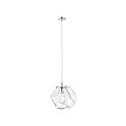 Access Lighting Boulder 63126LEDDLP-MSS-CLR Chrome 5W LED Pendant