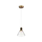 Access Lighting Port Nine 63140LEDD-ABB-SDG Antique Brushed Brass 9W LED Pendant