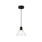 Access Lighting Port Nine Martini 63140LEDDLP-MBL-SDG 1-Light 9W Matte Black Pendant