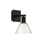 Access Lighting Port Nine 63143LEDD-MBL-SDG Matte Black 9W LED Wall Sconce