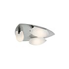 Access Lighting Nido 63953LEDD-MC-FST 3 Lights Matte Chrome 24W Cluster LED Flush Mount