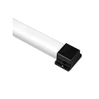 American Lighting 120-H3-RGBW-CHAN-END Hybrid 3 Rgbw Black End Cap