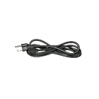 American Lighting 5LCS-PC6-BK Undercabinet 6' Plug In Power Cord In Black