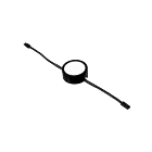 American Lighting MVP-1-5CCT-BK-B 4W Black Puck Light