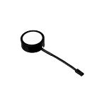 American Lighting MVP-1-5CCT-BK 4W Black Puck Light