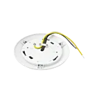 American Lighting QD4-30-WH 9W White Flush Mount