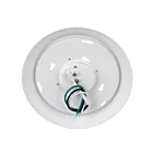 American Lighting RD6-5CCT-WH 15W White Flush Mount