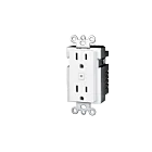 American Lighting SPKPL-OUTLETW-2S-WH Spektrum 2 Socket Smart Outlet