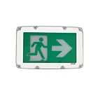 Arani EX-RM4-1W-AC-WR-V1 White Running Man Exit Sign