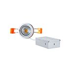 Arani SLG-VAR-R-BN-V2 Brushed Nickel 8W 3" / 4" LED Gimbal Pot Light CCT Selectable
