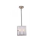 Artcraft Harbor Point Ac10300Sn 60W Satin Nickel Pendant