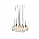 Artcraft Clearwater AC10731VB 10-Lights Vintage brass 60W Chandelier