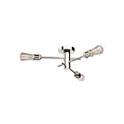 Artcraft Tribeca AC10783PN Polished Nickel 100W Flush Mount