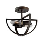 Artcraft Newport AC10882CH Chrome 60W Semi Flush Mount
