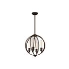 Artcraft Linden AC10904OB 4-Lights 100W Chandelier