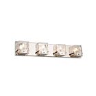 Artcraft Wiltshire AC11574PN 4-Lights Polished Nickel 60W LED Wall Mount