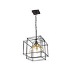 Artcraft  Artisan AC11734BK Black and Brushed Brass Pendant
