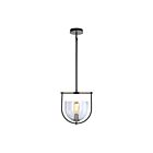 Artcraft Cheshire AC11741NB 1-Light 60W Black Pendant