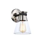 Artcraft AC11801NB Kanata 1-Lights 60W Black Bath Light