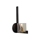 Artcraft AC11820BB Salinas 1-Light 60W Brass Wall Light