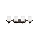 Artcraft Parkdale AC1304WH 4-Lights Oil Rubbed Bronze 100W Bathroom Vanity