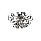 Artcraft Bel Air Ac605Ch 4-Lights 50W Chrome Flush Mount