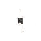 Artcraft Batton AC6643BK 4 Lights Black 4.8W LED Wall Mount