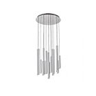 Artcraft Galiano AC7086SA 15-Lights Satin Aluminum 4W Chandelier