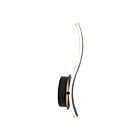 Artcraft AC7617BK Sirius 1-Light 11W Black LED Wall Light