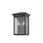 Artcraft Gable AC8161BK Bronze Outdoor Wall Light