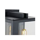 Artcraft AC8790BK Waterville 60W Matte Black Outdoor Wall Light
