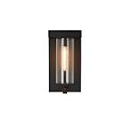 Artcraft AC8891BK Gardenbrooke 60W Black Outdoor Wall Light