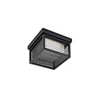 Artcraft Innovation AC9176BK 1 Light Black 18W Outdoor Ceiling Light