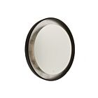 Artcraft Reflections AM305 1-Light Oil Rubbed Bronze Silver Leaf 25W Mirror