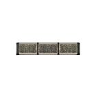 Artika 27VAN-SEC-HD2BL 3 Lights Black 20W LED Vanity Light